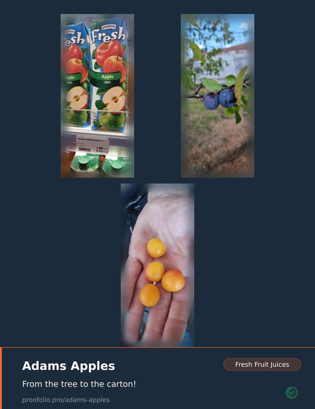 Fresh Fruit Juices